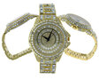 High-Quality-Bling-All-Ice-Watch-Gold